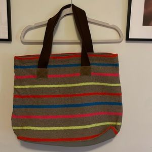 day a day Tote Bag Neon Stripes
